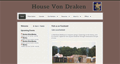 Desktop Screenshot of housevondraken.org